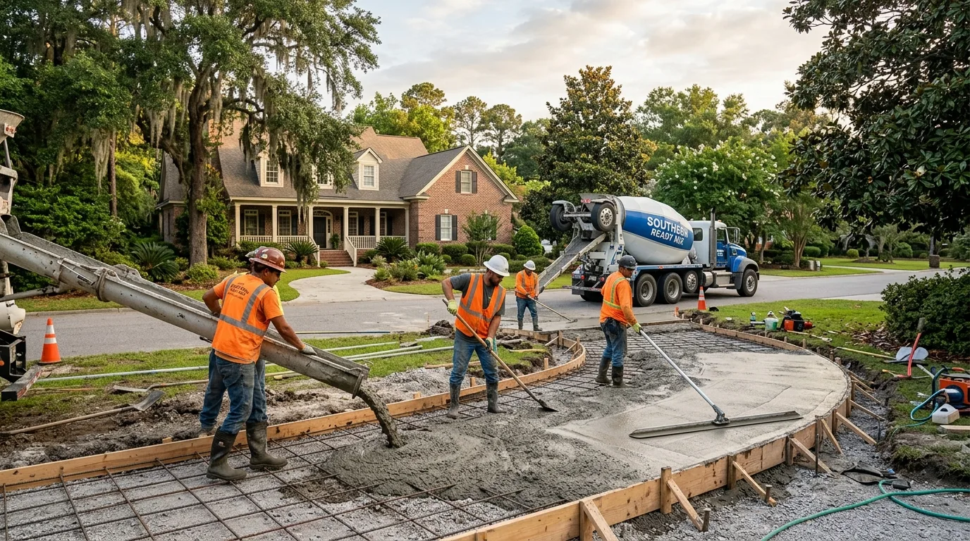 Best Time to Pour Concrete in Fort Bend County, TX